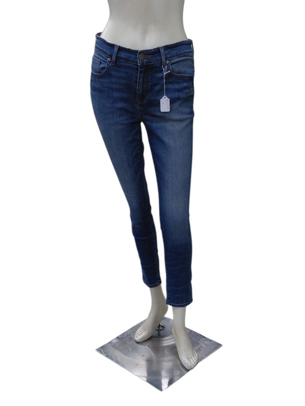 92526L Women's Ann Taylor  Loft Skinny Jeans Size 28/6 8" Rise